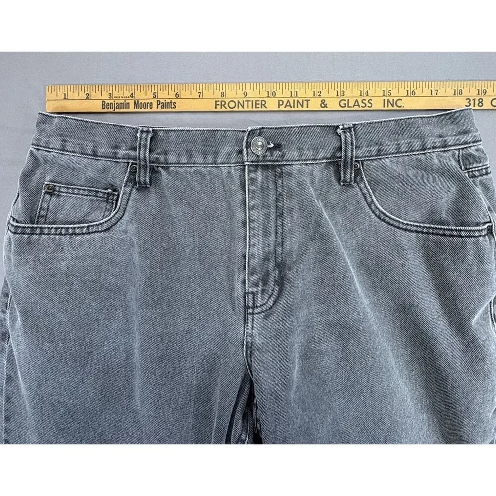 RedHead Flannel Lined Jeans Men's 38x30 Relaxed Fit Gray Washed Denim - Picture 6 of 10